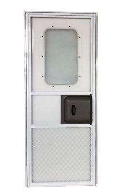Dörr för husvagn/ husbil - 620x1600 mm | M1-lås & E1-fönster |