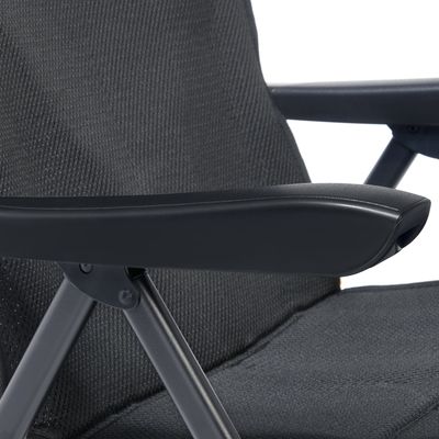 Campingstol Justy XL – hopfällbar med hög rygg & Air Mesh-komfort