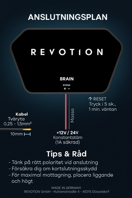 Brain | Hjärnan i REVOTION-systemet