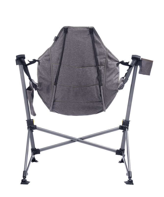 Rocky 2.0 Campingstol | Gungstol med Stålram & Justerbar Lutning 120 kg