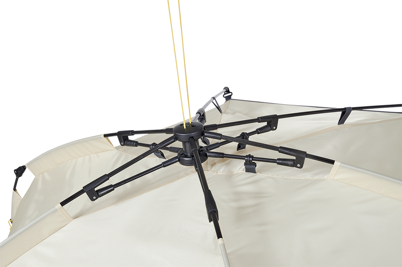 Speedy XL beach shelter – ultrakompakt familjetält (UPF 50+)