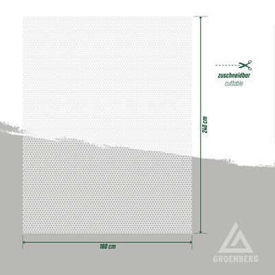 VILLMARK 3D Airmesh Layer Large – ventilerande liggunderlag 200×140 cm