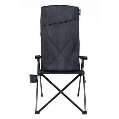 Campingstol Justy XL – hopfällbar med hög rygg & Air Mesh-komfort