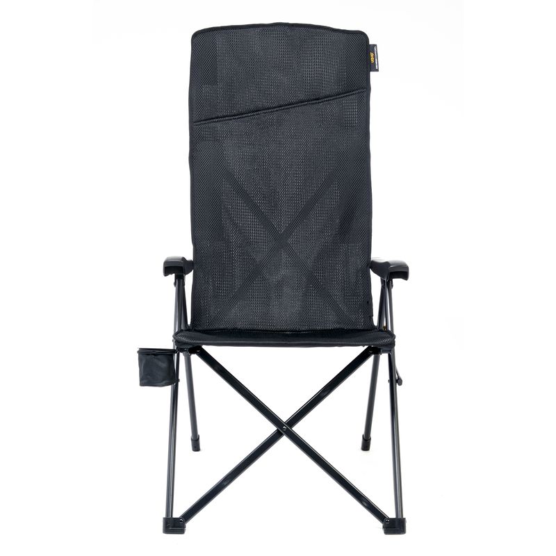 Campingstol Justy XL – hopfällbar med hög rygg & Air Mesh-komfort
