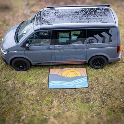 Förtältsmatta Sunrise – 300×200 cm för camping och husbil