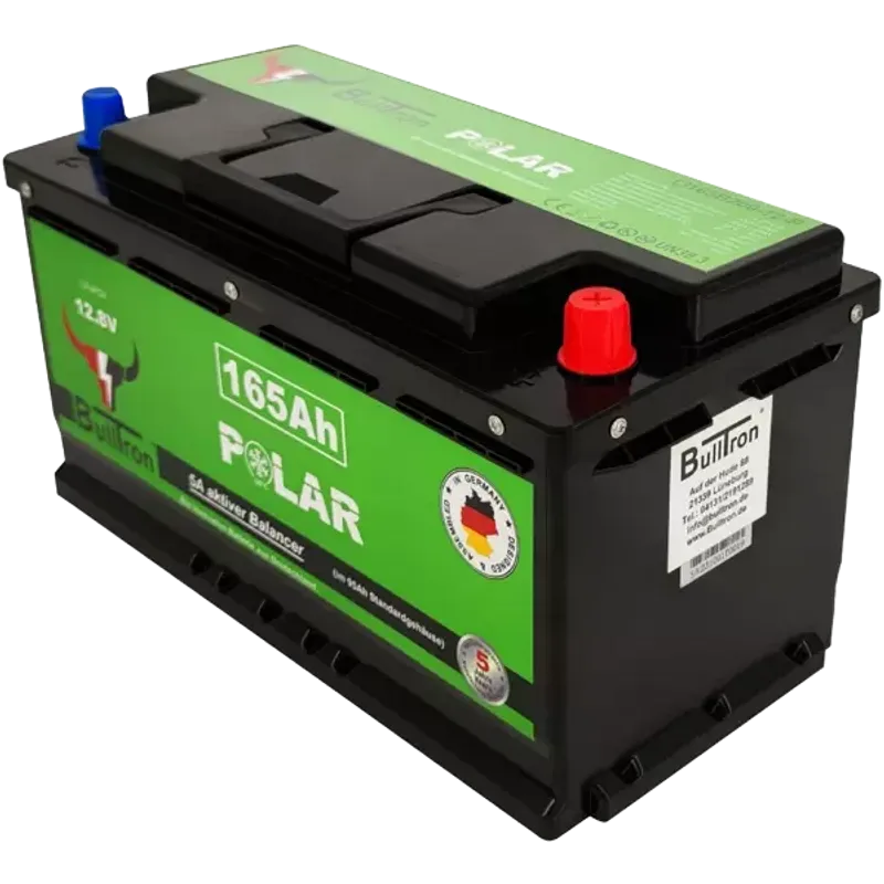 165Ah LiFePO4 Batteri med Smart BMS Bluetooth