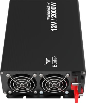 Växelriktare 12v/230 2000W med display och fjärrkontroll