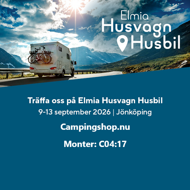 Träffa Campingshop.nu på Elmia 2026 – upptäck årets campingnyheter