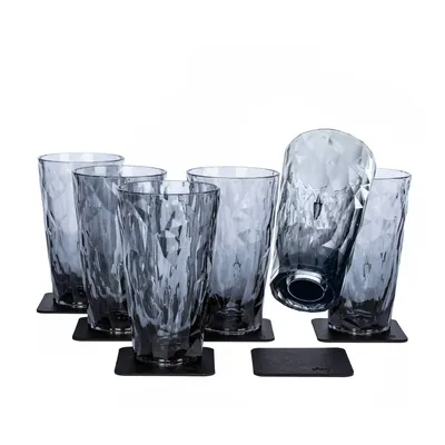 Magnetiska plastglas | LONGDRINK GREY