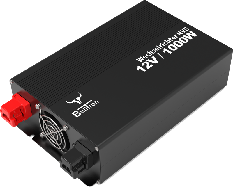 BullTron Växelriktare NVS 12v/ 230V|1000W inkl. fjärrkontroll