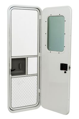 Dörr för husvagn/ husbil - 620x1600 mm | M1-lås & E1-fönster |