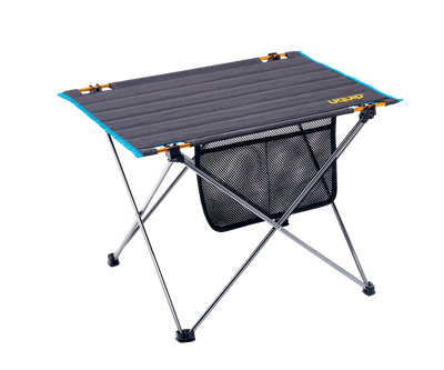 UQUIP Liberty M – hopfällbart campingbord i aluminium 70×52 cm