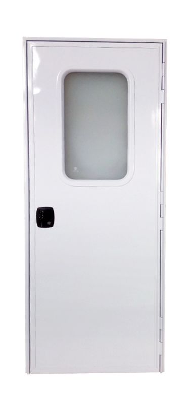 Dörr för husvagn/ husbil - 620x1600 mm | M1-lås & E1-fönster |