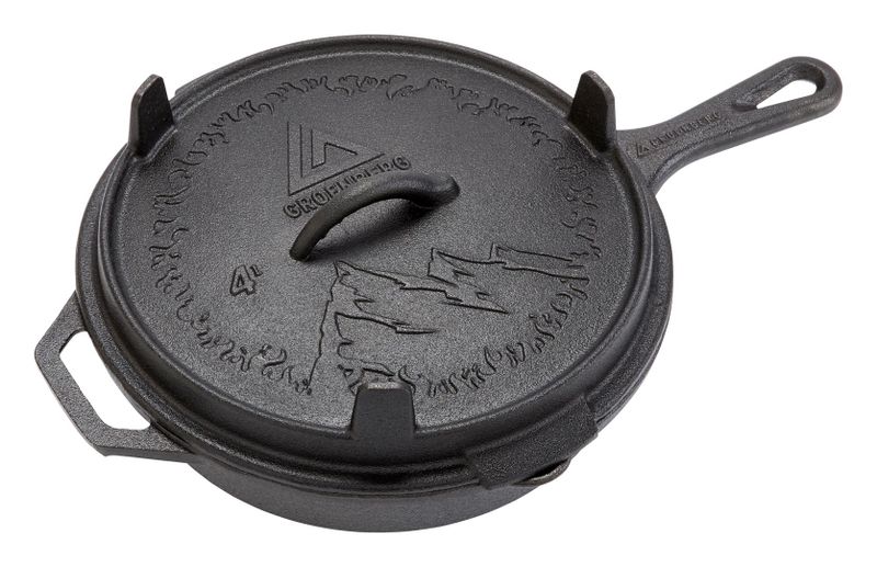 Hekla Pan 25 – stor stekpanna med non-stick för outdoor-kök