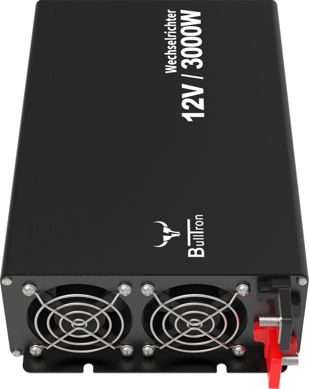 Växelriktare 12v/230 | 3000W med display och fjärrkontroll