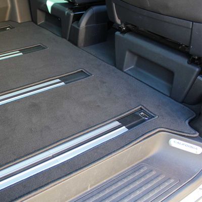 Formsydd slitstark velour golvmattsats | VW Multivan T6.1, hela kupén