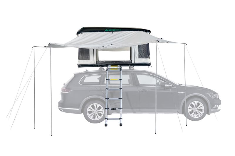 HEGAGON TARP MEDIUM – 3,9 m hexagonalt sol- och regnskydd