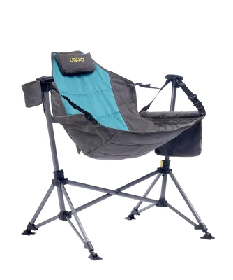 Rocky 2.0 Campingstol | Gungstol med Stålram & Justerbar Lutning 120 kg