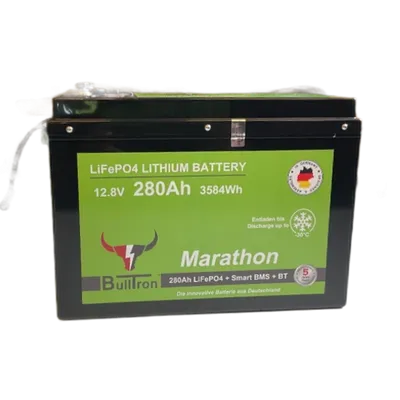 12V 280Ah Marathon med Smart BMS