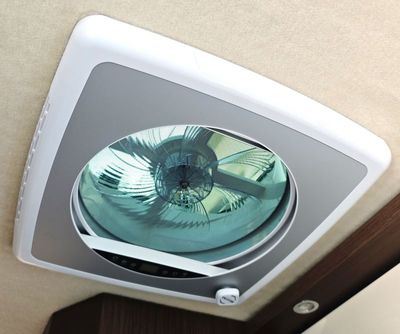 Super Fan Takfönster med Fläkt 400×400 mm
