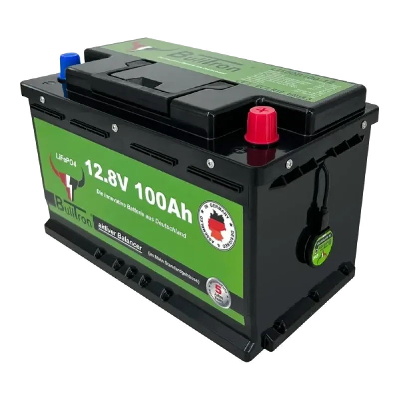 100Ah LiFePO4 12.8V Batteri med Smart BMS