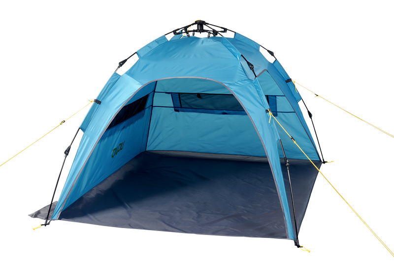 Buzzy beach shelter – snabbt uppsatt & UPF 50+