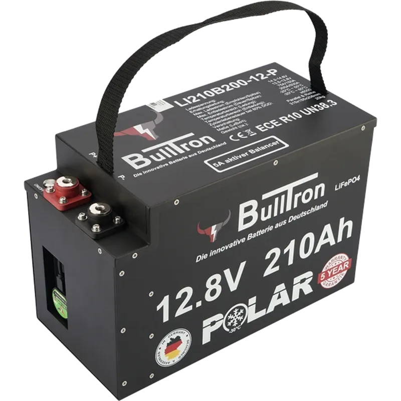 BullTron 210Ah Polar LiFePO4 med Smart BMS
