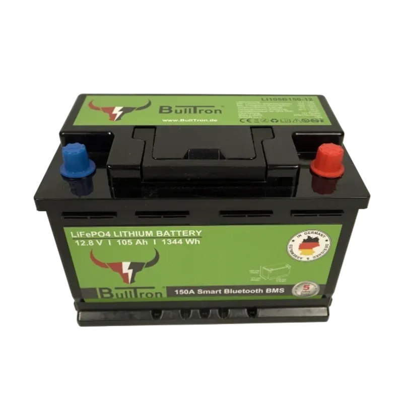 12V 105Ah Polar litiumbatteri med smart BMS