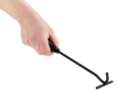 Knopp Handle – handtag i smide, svart 30 cm