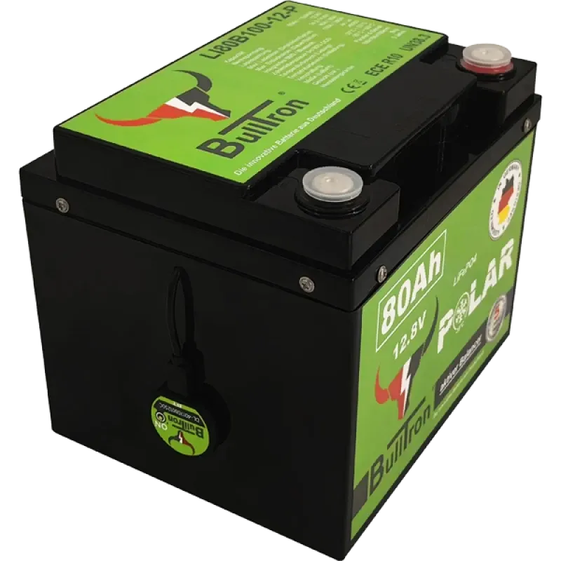 80Ah LiFePO4 Batteri med Smart BMS