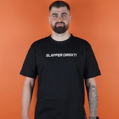 T-shirt Släpper Direkt Svart