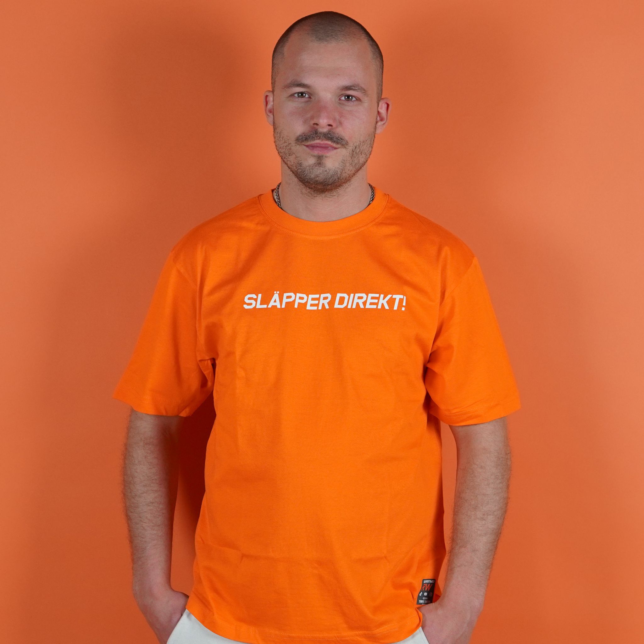 T-shirt Släpper Direkt Orange