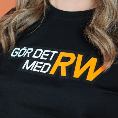 T-shirt GörDetMedRW Svart