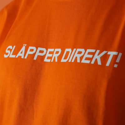 T-shirt Släpper Direkt Orange