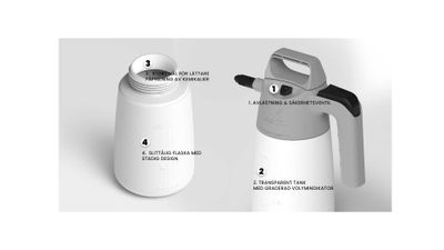 Tryckspruta iK Sprayer IK HC 1.5 Kallavfettning