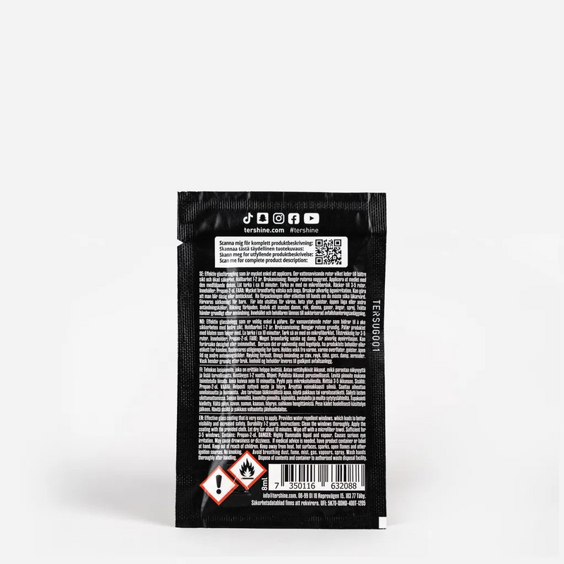 Tershine Magnify Glasförsegling