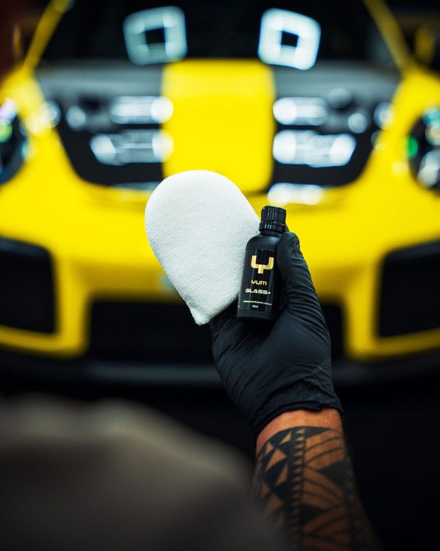 YumCars Glass+ – Hydrofobisk glasförsegling för bättre sikt & vattenavrinning