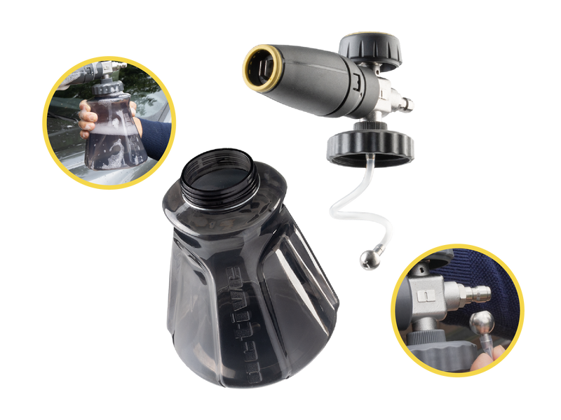 Active™ Premium Foam Cannon – Professionell skumkanon för högtryckstvätt