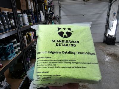 Mikrofiberdukar 5 pack premium ultramjuk 520gsm