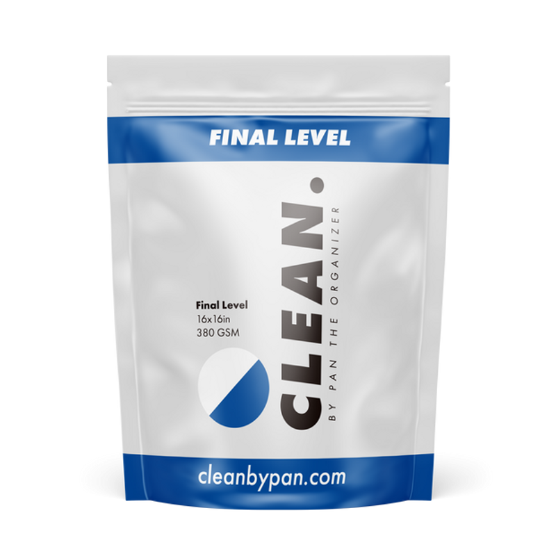 CLEAN Final Level (10-pack) – Mikrofiberdukar för keramisk coating