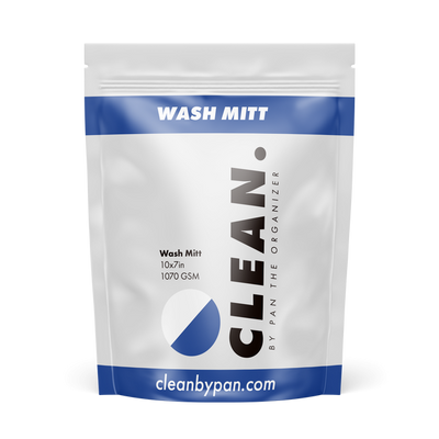 CLEAN Wash Mitt – Mikrofiber tvätthandske för repfri biltvätt