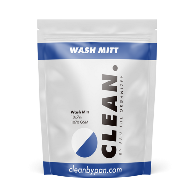 CLEAN Wash Mitt – Mikrofiber tvätthandske för repfri biltvätt