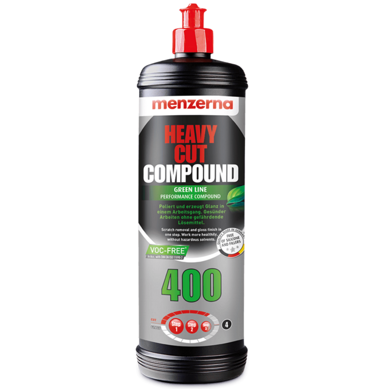 Menzerna Heavy Cut Compound 400 Green Line – Kraftfull Lackkorrigering