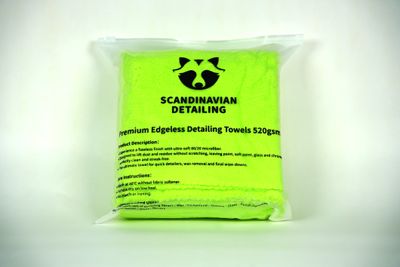 Mikrofiberdukar 5 pack premium ultramjuk 520gsm