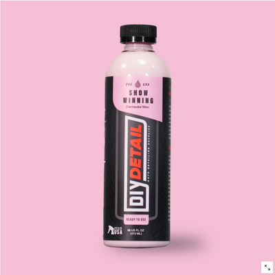 DIY Detail Show Winning Carnauba Wax 473 ml – Djup Glans & Klassisk Carnaubafinish