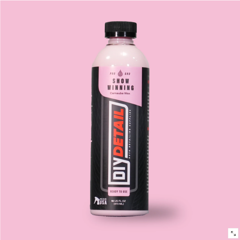 DIY Detail Show Winning Carnauba Wax 473 ml – Djup Glans & Klassisk Carnaubafinish