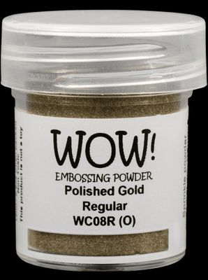 WOW! Embossing Powder "Metallics - Polished Gold - Regular"