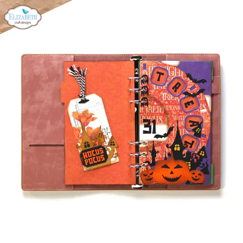 Elizabeth Craft Designs Dies - Planner Essentials - Halloween Set 2