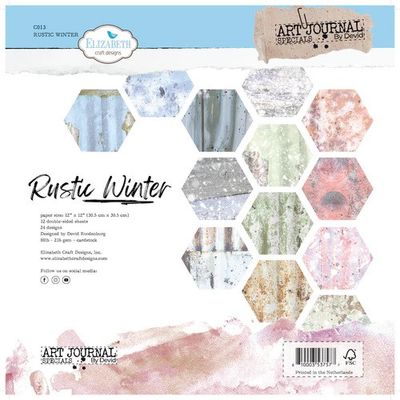 Elizabeth Craft Designs - Rustic Winter Paper pack 12' x 12'