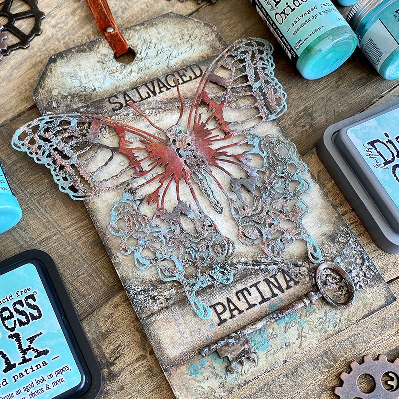 Sizzix/Tim Holtz Thinlits Die ”Perspective Butterfly”